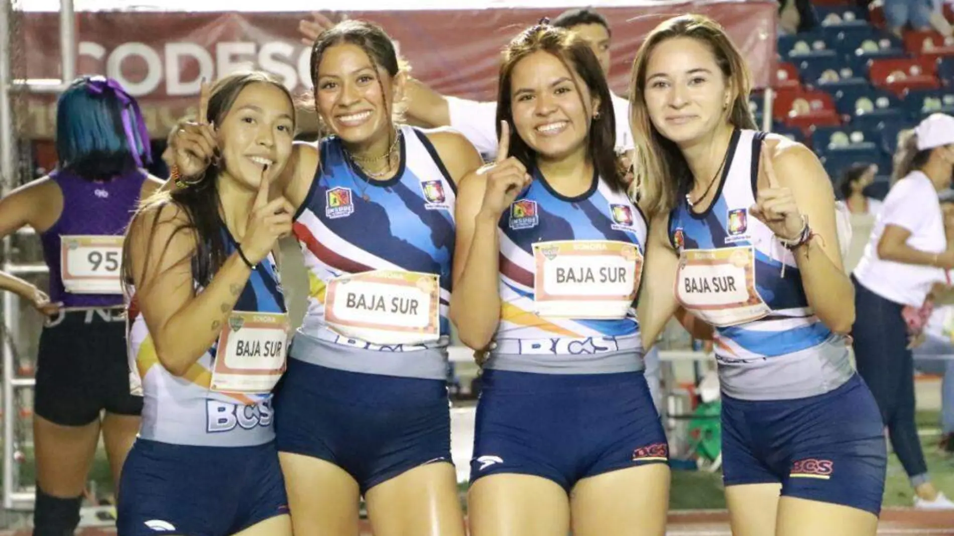 Mujeres deportistas BCS medallas